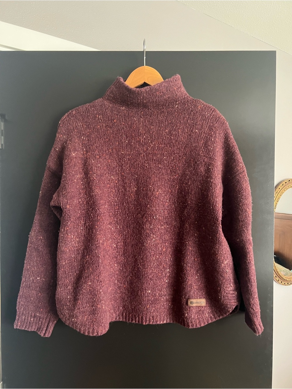 Sherpa Wool Turtleneck